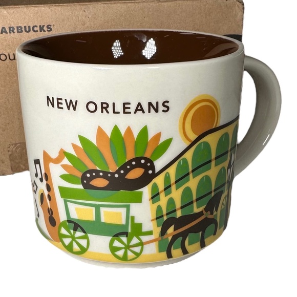 Starbucks New Orleans You Are Here Collection 14oz Coffee Mug - Picture 1 of 3